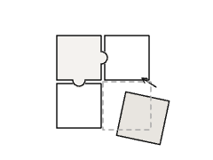 4Pの全体設計を整理するのイラスト