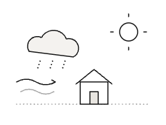マクロ環境の変化と1年間の変化予測を整理するのイラスト