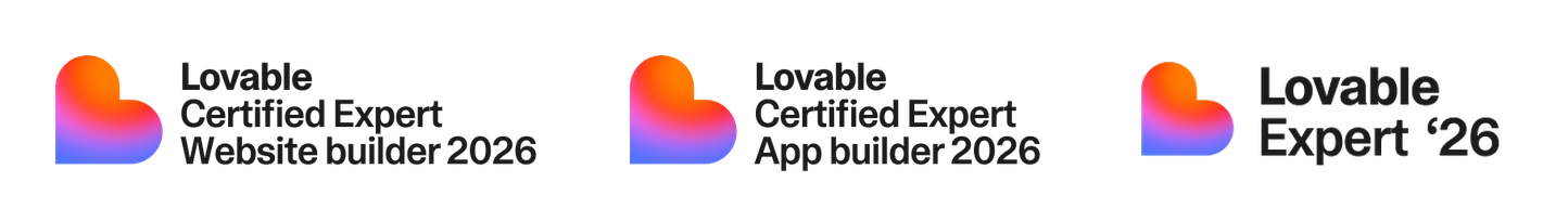Lovable Certified Expert（Website builder・App builder）と Lovable Expert '26
